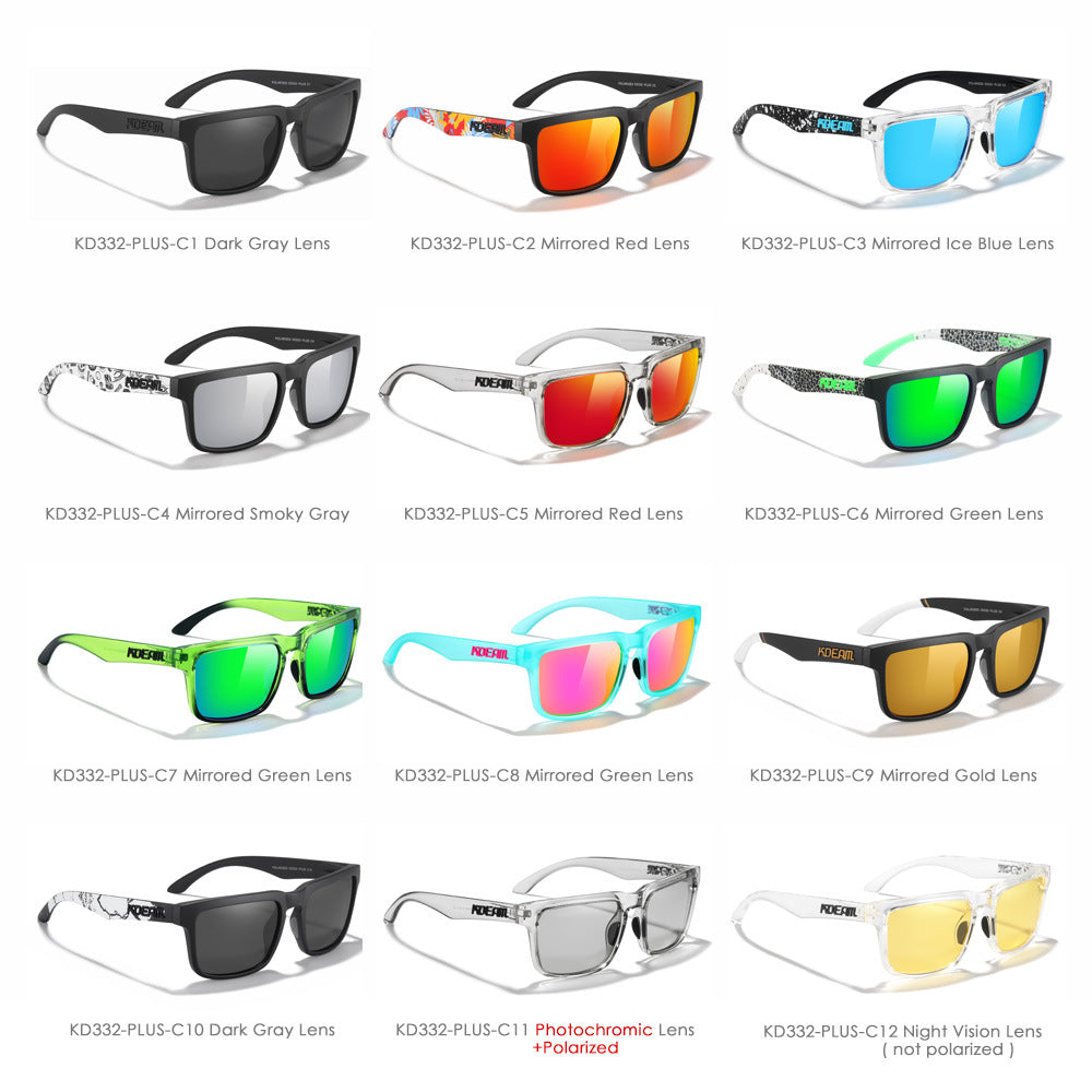 Zenith Polarized Square Sunglasses
