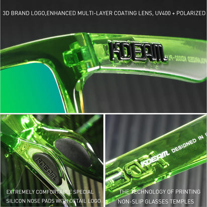 Zenith Polarized Square Sunglasses